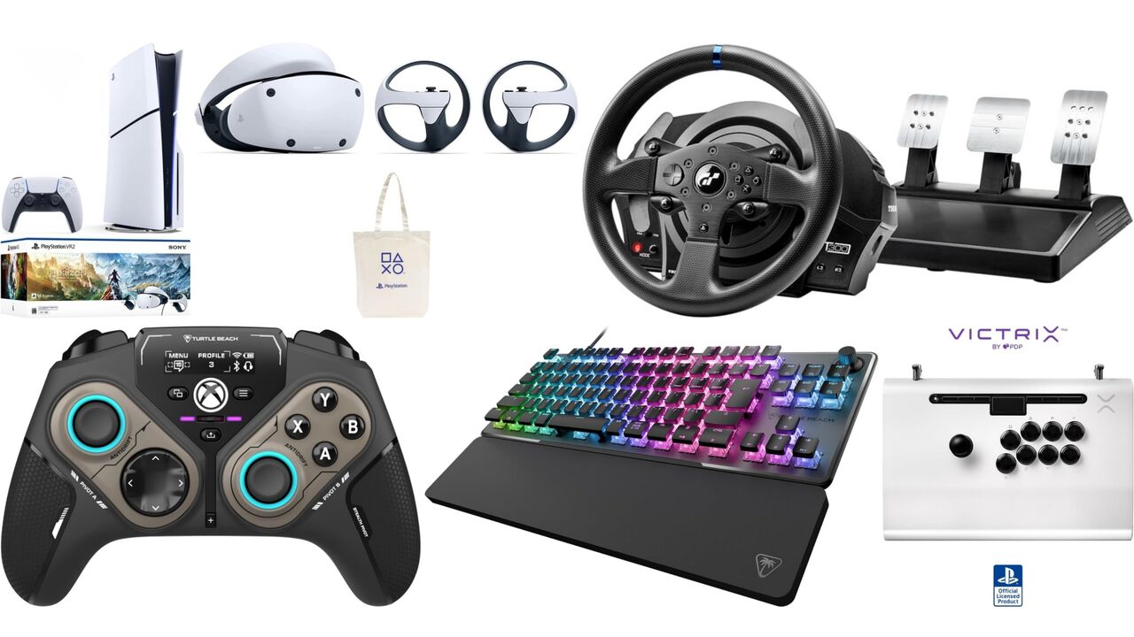 【Amazonプライムデー】PS5×PSVR2セットがセール中。タートルビーチのワイヤレスコントローラ、アケコン、ラピトリ搭載ゲーミングキーボードもお買い得に