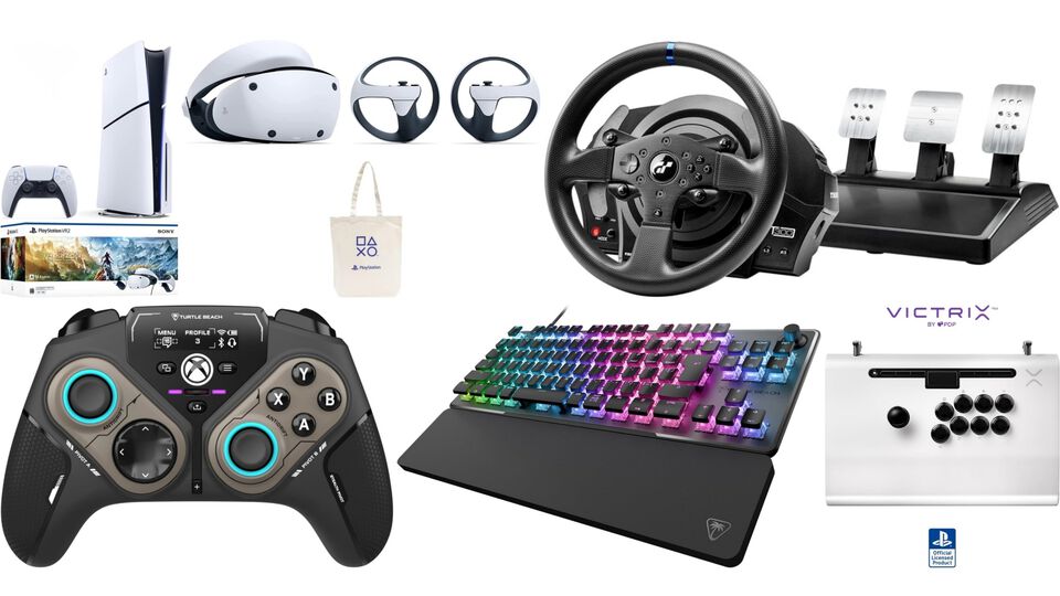 【Amazonプライムデー】PS5×PSVR2セットがセール中。タートルビーチのワイヤレスコントローラ、アケコン、ラピトリ搭載ゲーミングキーボードもお買い得に