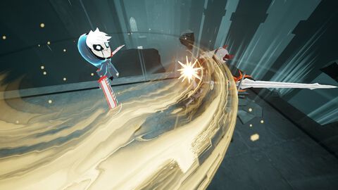 Switch/PS4版『ブルーファイヤ 神々の青炎』が日本語対応で8月8日発売。天空都市を舞台に小柄な主人公を操り、軽妙で爽快な3Dアクションを楽しめる