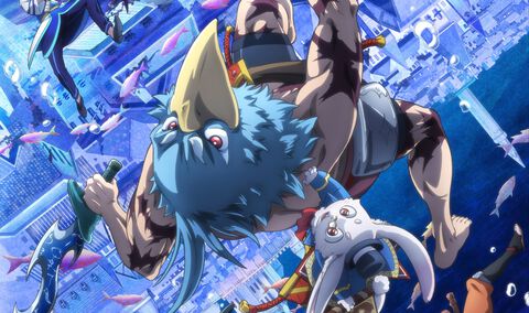 アニメ『シャンフロ』1期がYouTubeで無料配信がスタート。クソゲーハンターが神ゲーに挑むゲーム冒険譚。2期の無料配信は7月28日から