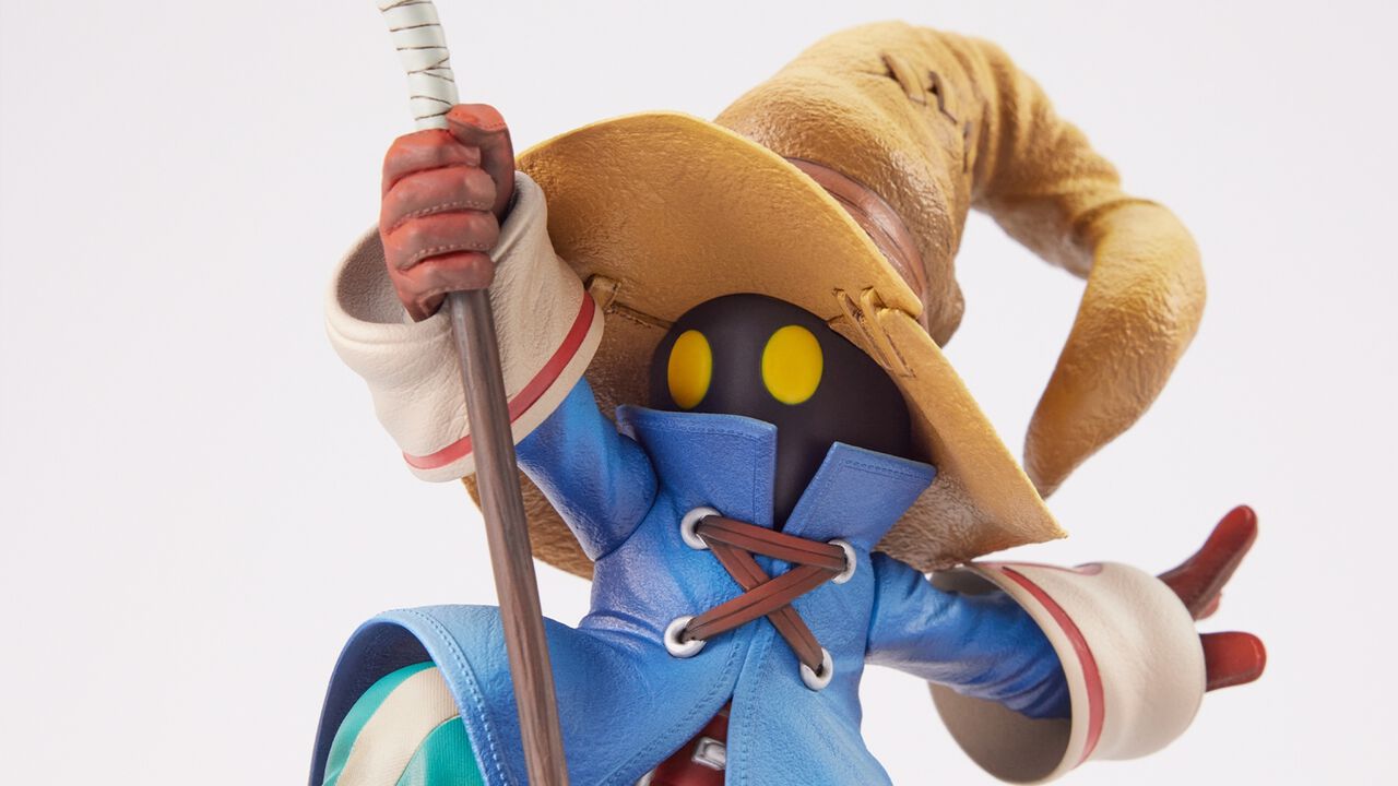 『FF9』ビビ・オルニティアのフィギュア予約受付開始。とんがり帽子や杖などの質感を再解釈し立体化