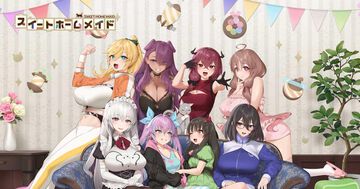 『スイートホームメイド』ズボラOLや完璧メイドとの共同生活が楽しめるパズルゲーム。スマホアプリ版の事前登録がスタート