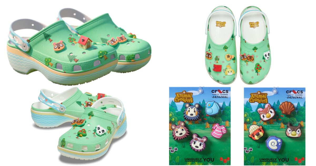 どうぶつの森』と初コラボしたクロッグが8/27発売。たぬきちやマイ
