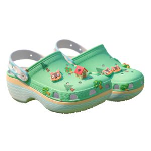 『どうぶつの森』と初コラボしたクロッグが8/27発売。たぬきちやマイホームのジビッツで飾れる。キッズサイズもあり【クロックス】