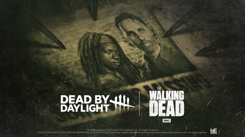 【DbD】『デッドバイデイライト』と『ウォーキング・デッド』がコラボ。サバイバーとしてリックとミショーンが登場、ダリルのスキンも。PTBは本日（7/9）よりスタート