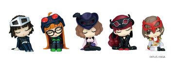 【Ｐ５Ｒ】『ペルソナ５ ザ・ロイヤル』クイーンやナビ、ノワール、ヴァイオレットが肩ズンFig.第2弾に登場。クロウはクールにウインク【8月上旬発売】