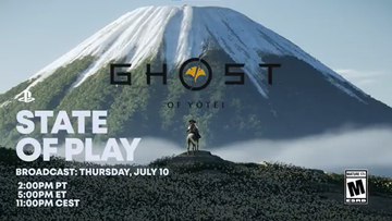 『ゴースト・オブ・ヨウテイ』プレイ動画などが公開“Ghost of Yōtei State of Play”が7/11配信決定。放送は約20分。旅路の詳細や新武器、特別なモードなども