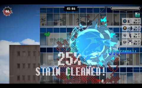 『スカイ・ ザ・スクレーパー』7月30日発売。スタイリッシュ高層ビル清掃アクション、スキルを駆使してビルを磨き上げろ