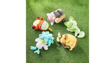 【ポケモンスリープ】すやすや眠るニャオハ、ホゲータ、クワッス、デデンネ、キテルグマのもっちりぬいぐるみがポケセンオンラインで販売開始
