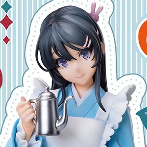 『青春ブタ野郎』こんな麻衣さんにお給仕されたい！ 新作フィギュアはオリジナルの和風メイド姿