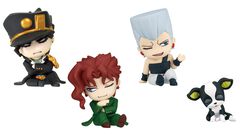 『ジョジョ』3部の肩ズンFig. 承太郎や花京院のもたれかかる姿に注目！ 3人＋1匹がラインアップされた新作ガチャフィギュアが8月下旬より発売