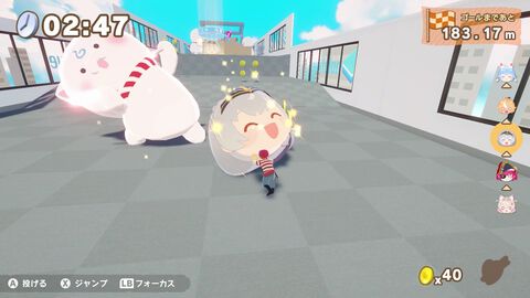 『ホロライブごろごろマウンテン』Steamにて7月24日発売。マリン船長のためにまんまるい“推し”をてっぺんまで“押す”3Dアクション。最大4人のマルチにも対応