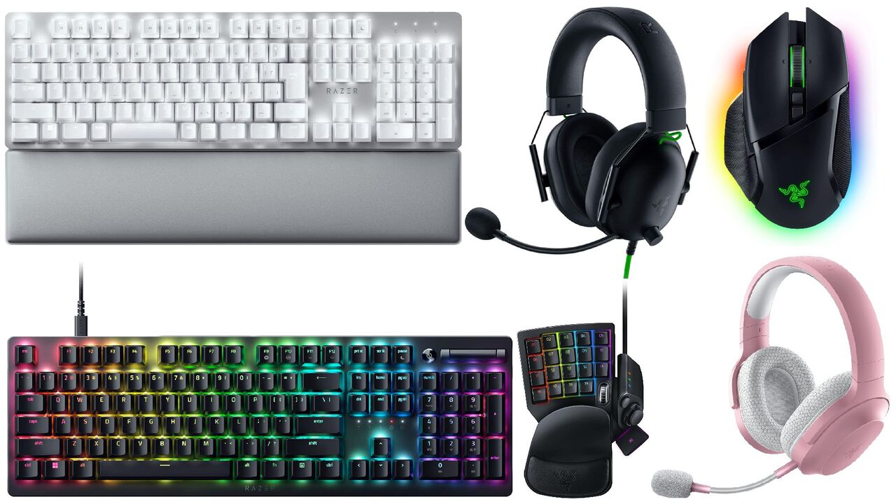 【Amazonプライムデー】Razer製品がセール中。ゲーミングキーボード45%オフ、ヘッドセット46%オフ。マウスや左手デバイスもお得に