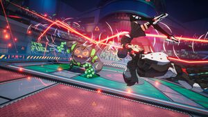 『BAKUDO』ハイテンポに展開するSFテクニカルドッジボール！ 爽快でヒリつくタイマン勝負が楽しめる新作アクションを先行プレイ【BitSummit the 13th】