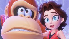 『ドンキーコング バナンザ』祝発売！ 序盤プレイの感想を語り合う男たち。「パンチしたら住民ぶっ壊せちゃった」「“新時代のドンキーコング”ですよね」