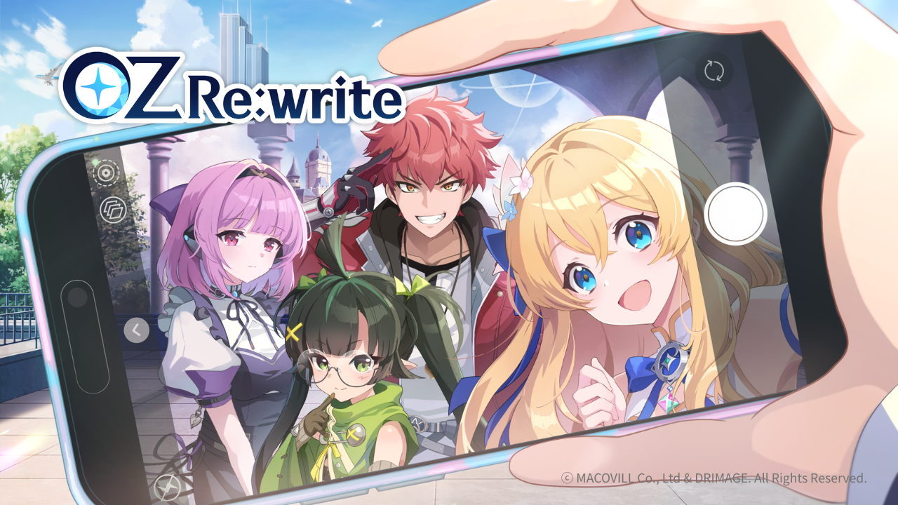 『オズ リライト』事前登録開始。おとぎ話を元にした英雄とSNSで繋がり共に冒険するスマホ向け異世界RPG。8月19日正式サービス