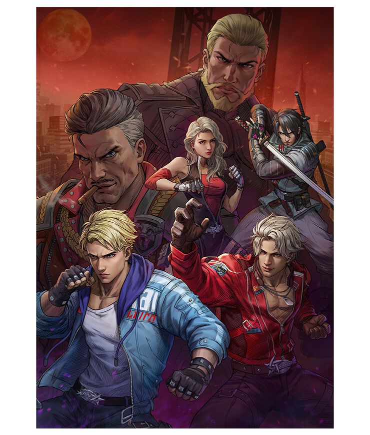 ダブルドラゴン リヴァイヴ』予約受付中。サウンドトラックやアート