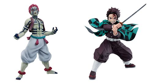『鬼滅の刃』新作一番くじが7月18日より発売。『無限城編』にも登場する上弦の参“猗窩座”にフォーカス