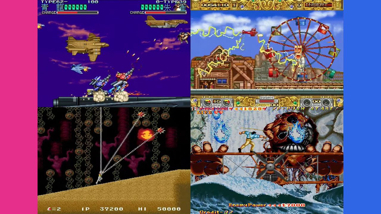 【イーグレットツー ミニ】『アーケードコレクションPART1』収録ソフトまとめ。『ザ・グレイト・ラグタイムショー』『エドワード・ランディ』『ウルフファング』『チェルノブ』など