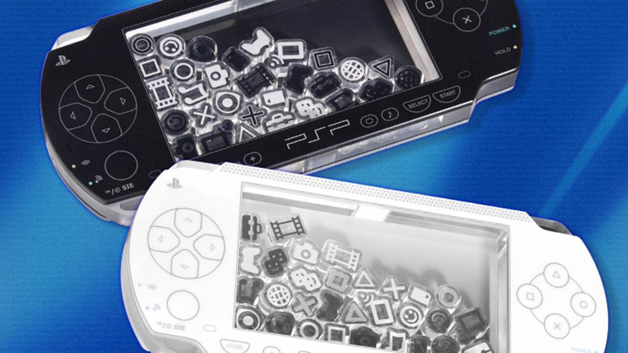 【PSP】アクリルグッズ登場。画面の中で△〇×□ボタンが動く遊び心満載のデザイン。アクスタ&アクキーが7月22日より予約開始