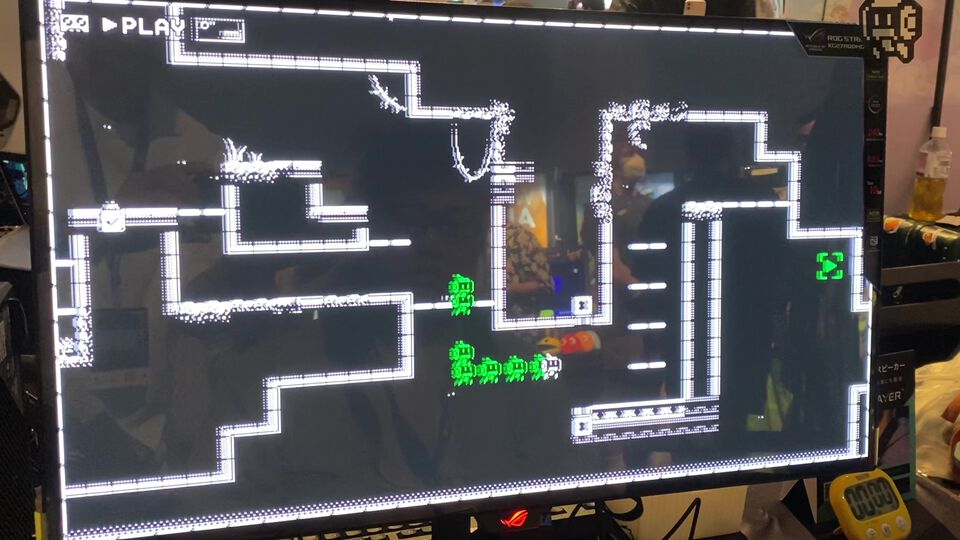 『MotionRec』記録＆再生のムーブでギミック攻略するシンプルなレコードパズルアクション。ユーザーにやさしい丁寧な設計に脱帽【BitSummit the 13th】