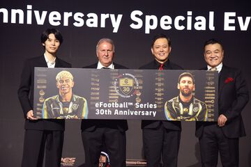 ジーコが来た！ ジョン・カビラはギネス登録。“eFootballシリーズ30周年記念発表会”で新機能×新規参戦チーム＆レジェンド選手、ドルムント実装、無料ガチャなど情報が続々公開