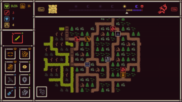 『He is Coming』3日後に出現するボスに備えてキャラクターを育てるローグライトRPGがリリース。クラシックゲーム風のマップを巡りスキルや装備を組み合わせてバトルに挑む