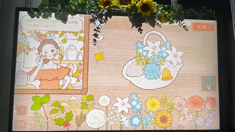 『あなたに花束を』は自分だけの花束を作ってお客さんに提供する、優しさと癒やしのノベルアドベンチャーゲーム【BitSummit the 13th】