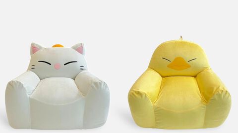 【FF14×伊勢丹】モーグリ＆でぶチョコボのビーズソファ一が再販。7月23日18時よりECサイトにて受付
