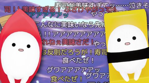 『そろそろ寿司を食べないと死ぬぜ！』のグッズが盛りだくさんな“ただすめん POP UP SHOP”が開催。大いなる寿司の意思のぬいぐるみ、「死んだぜ」ボイスマスコットなど幅広く用意