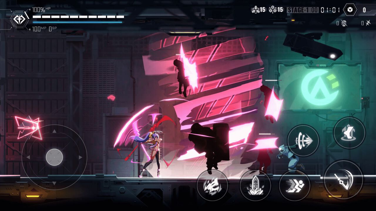 『ブレイブルー エントロピーエフェクト』モバイル版が本日(7/23)基本プレイ無料でリリース。スキルを組み合わせて継承していくローグライクアクション