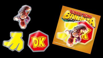 『ドンキーコング バナンザ』購入特典、グッズまとめ。Amazonはダイカットステッカー、amiiboにもステッカー付き。楽天はぬいぐるみセットの販売も