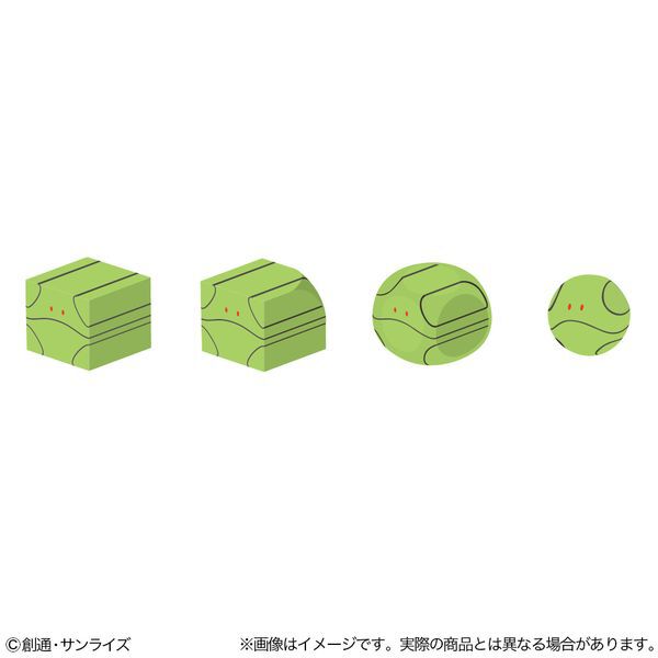 【ガンダム】ハロなのに四角い!? 使っているうちに段々丸くなるハロの消しゴムが登場 - 電撃オンライン