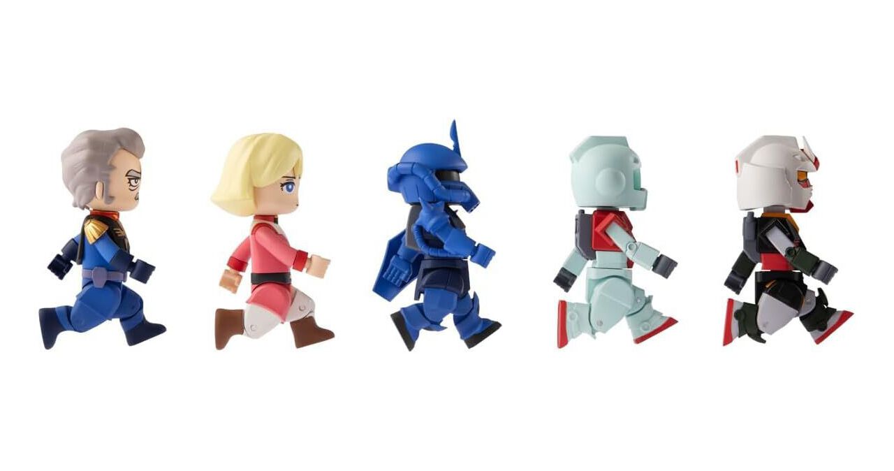 機動戦士ガンダム】MS＆キャラの可動フィギュアコレクション『bit lot