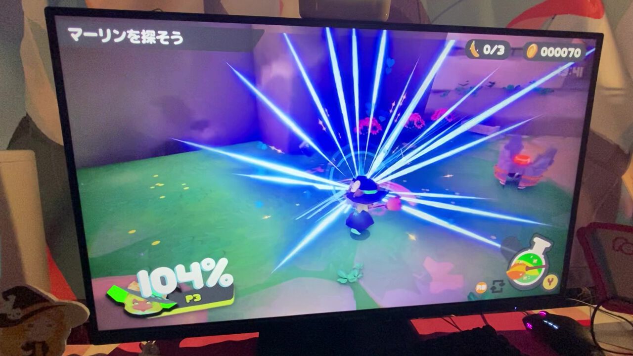 『バッシュフル ~魔女たちの恋戦争~』ほうきでバチボコに殴りあう魔女っこ3Dアクション。ハードなステージ、画面分割PvPで懐かしさ噛みしめる【BitSummit the 13th】