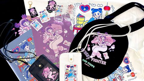 『ストリートファイター6』春麗とジュリがデザインされたポップでキュートなアパレルアイテムが登場。Tシャツやグラス、ラウンドトートがラインアップ