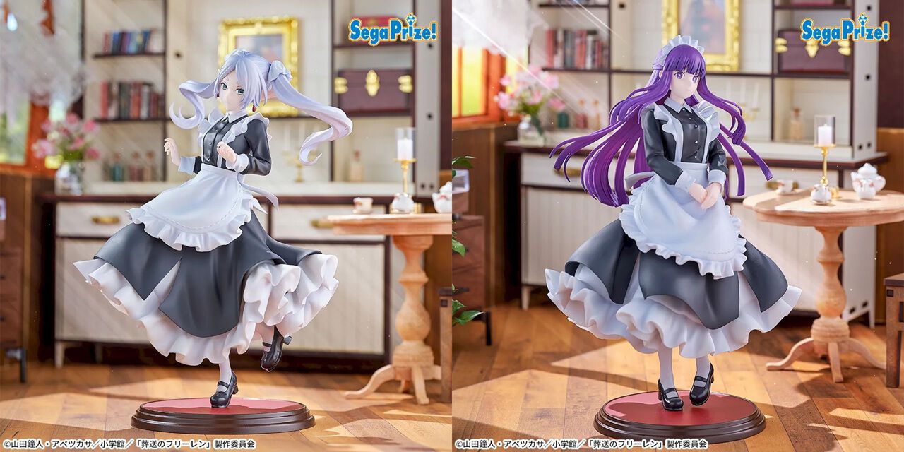 葬送のフリーレン』クラシカルなメイド服がフリーレンとフェルンによく 