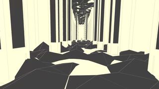 ウォーキングシミュレーター『NIDANA』レビュー。白と黒しかない幾何学模様の世界を歩くのは「変な夢を見た気がするけど思い出せない」感覚と似ている