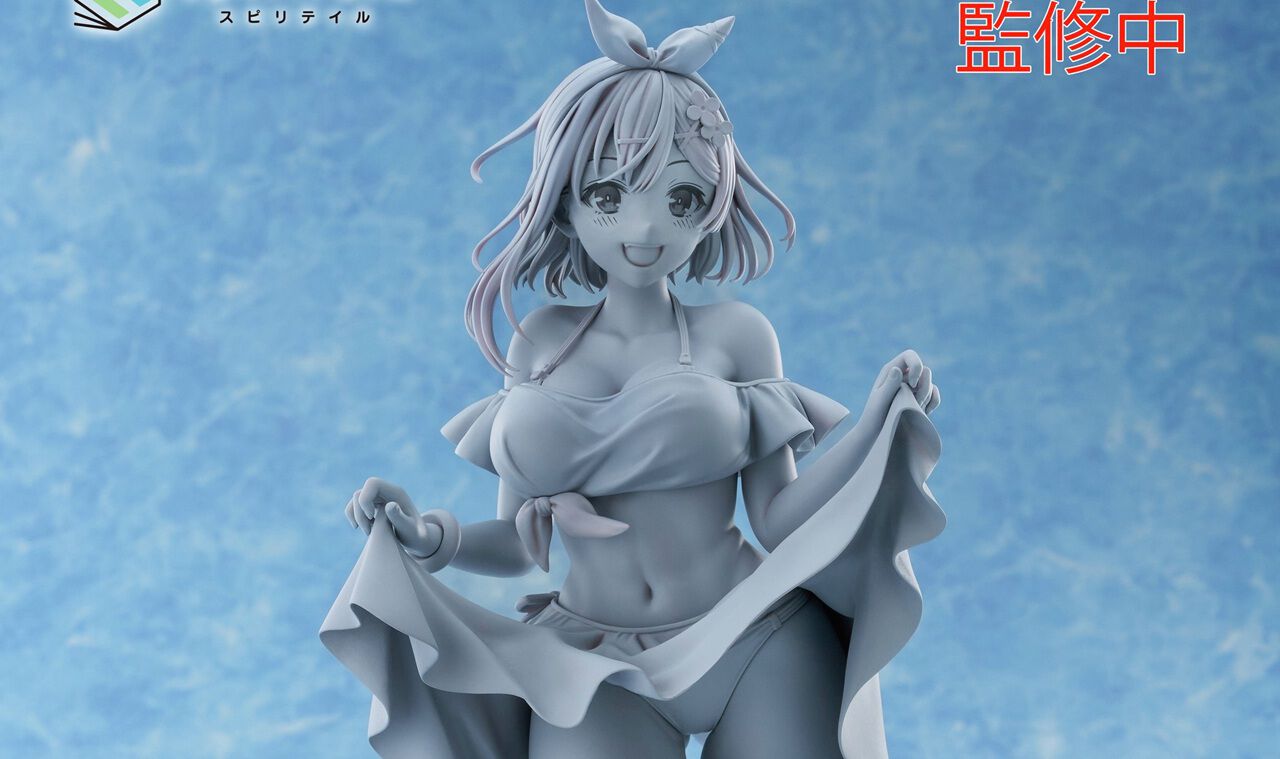 ライザのアトリエ3』ライザの新作水着フィギュアの原型初公開。太もも 
