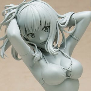 【グリッドマンユニバース】宝多六花が《POP UP PARADE BEACH QUEENS L size》よりフィギュア化決定＆原型公開。カーテン魂の水着イラストを立体化【WF2025S】