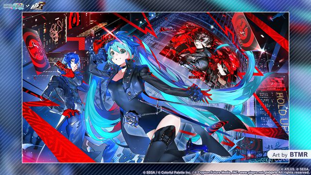 『プロセカ』×『ペルソナ５ ザ・ロイヤル』コラボが8月4日から開催決定。初音ミク、鏡音リン、鏡音レンが『Life Will Change』を歌う