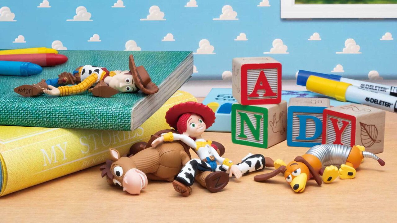 トイ・ストーリー』ウッディやジェシーたちが“おもちゃの振り”をする