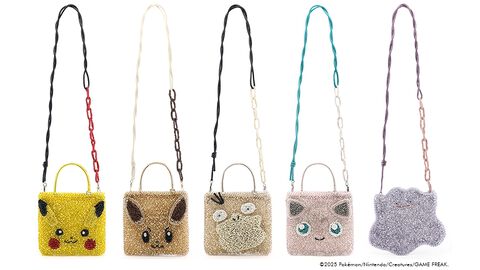 『ポケモン』ピカチュウ・イーブイ・コダック・プリン・メタモンのバッグが本日（8/1）発売。ちょっとしたお出かけや旅行にぴったり