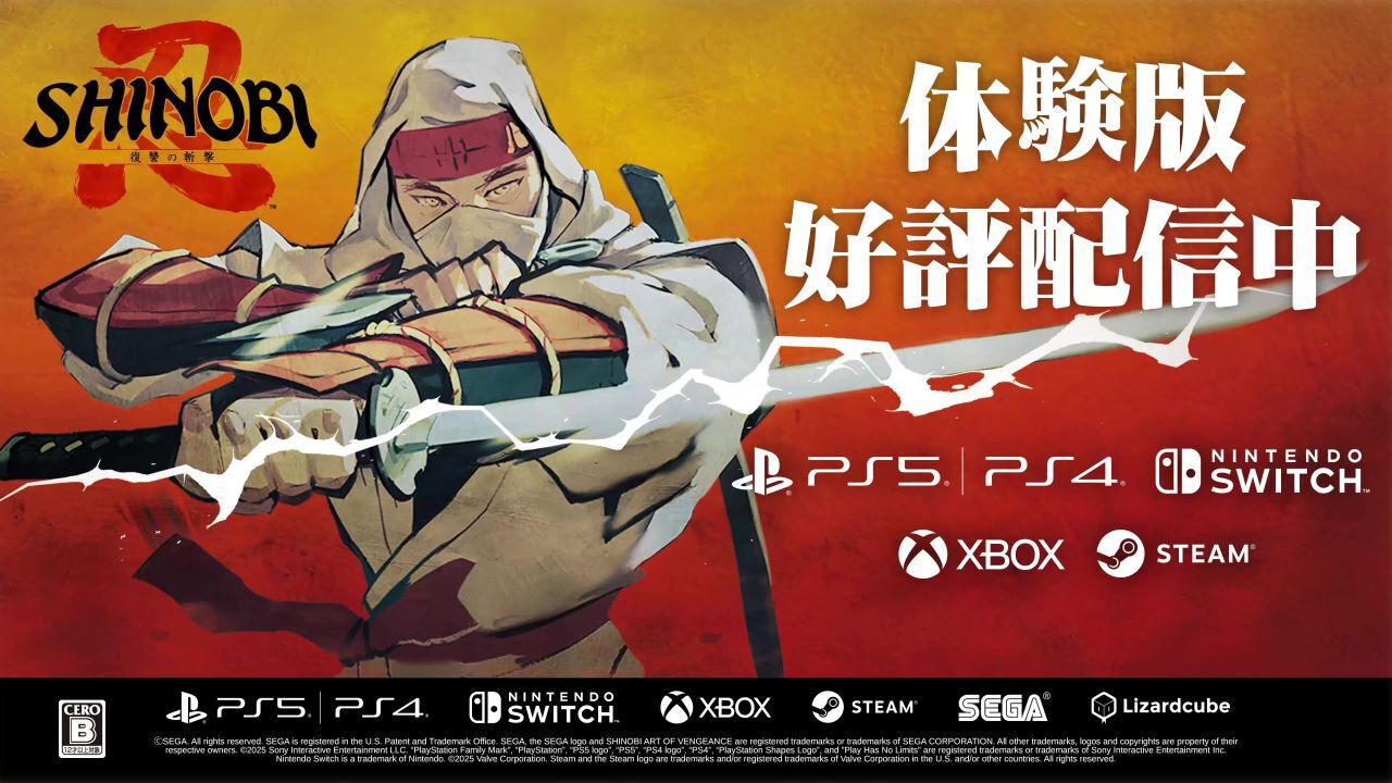 SHINOBI 復讐の斬撃　ポスター　告知　販促　POP SHINOBI 復讐の斬撃 ポスター 告知 販促 POP SHINOBI: 復讐の斬