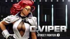 『スト6』C.ヴァイパーの映像公開。バトルスーツによるおなじみの電撃攻撃も披露