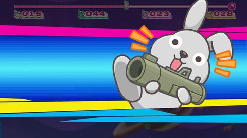 『ラッピーゲームス』TBSの朝番組“ラヴィット！”のマスコットがまさかのゲームに。ラッピーを操作してハートを集める対戦アクション