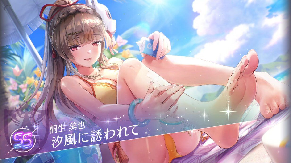 ヘブバン攻略】SSレゾナンス桐生美也（汐風に誘われて）は火属性