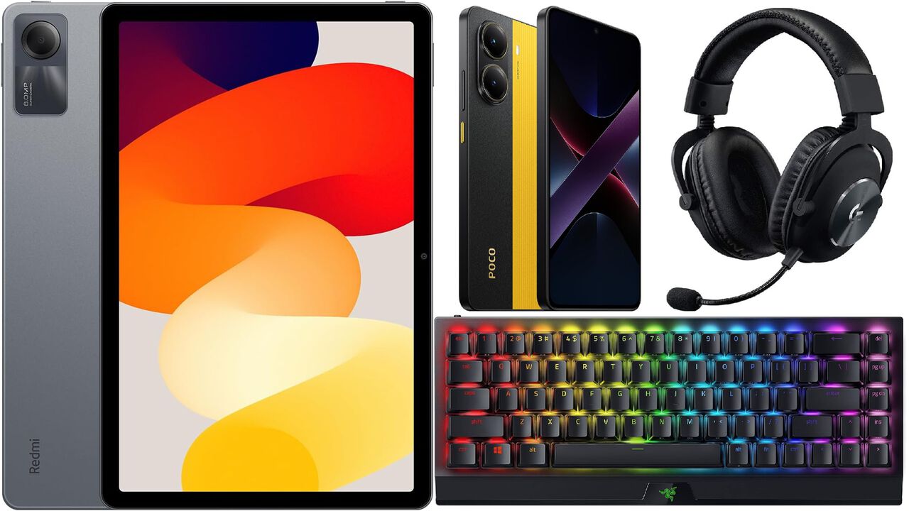 【Amazonタイムセール】Xiaomi Redmi Pad SEが22%オフ、Razerゲーミングキーボードが36%オフ、Logicoolヘッドセットが28%オフ
