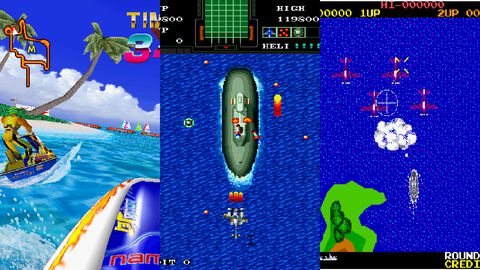 夏だ！ 海だ！『航空騎兵物語』を配信前に最速プレイ。『アクアジェット』『ディー・デー』も。第201回『俺たちのアケアカ』は本日（8月20日）20時00分より生放送【ファミ通チャンネル】