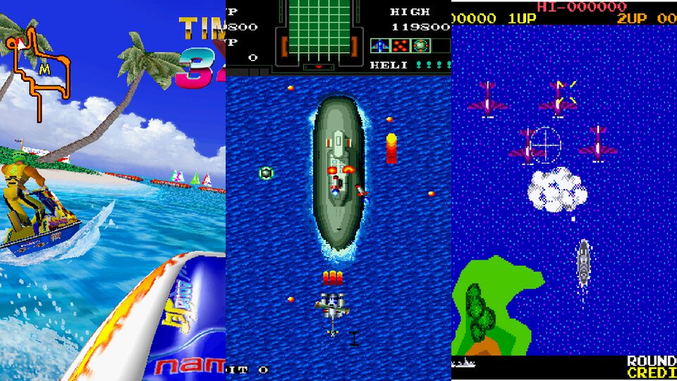 夏だ！ 海だ！『航空騎兵物語』を配信前に最速プレイ。『アクアジェット』『ディー・デー』も。第201回『俺たちのアケアカ』は本日（8月20日）20時00分より生放送【ファミ通チャンネル】